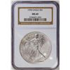 Image 1 : 1994 American Silver Eagle .999 Fine Silver Dollar Coin NGC MS69