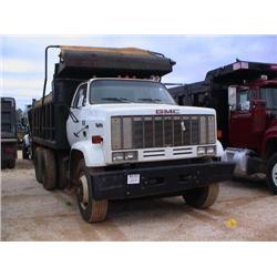 1989 GMC TOPKICK T/A AXLE DUMP