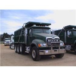 2005 MACK CV713 GRANITE TRI-AXLE DUMP