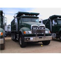 2004 MACK CV713 GRANITE TRI-AXLE DUMP