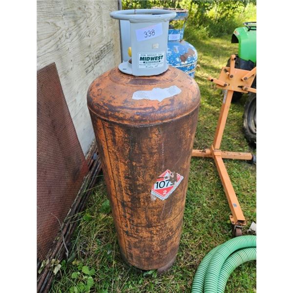 100lb propane bottle