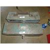 Image 1 : metal tool boxes w/ contents: lubricant, wires,