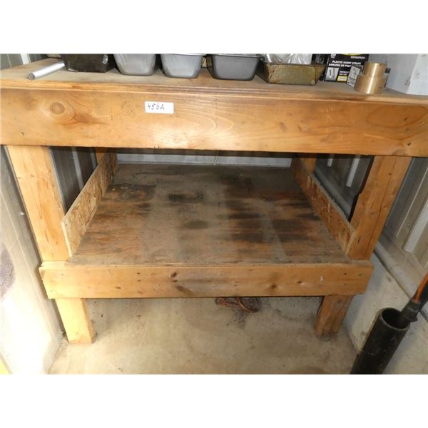 wooden table