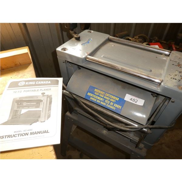12.5 portable planer