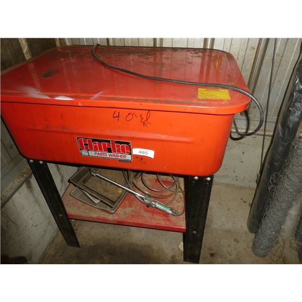 Clarke parts washer