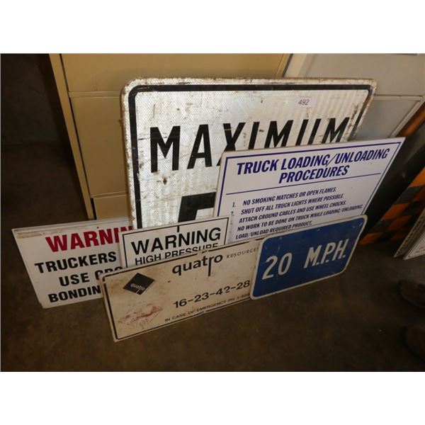 misc signage