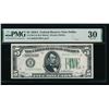 Image 1 : 1928A $5 Dallas FRN PMG 30