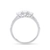 Image 3 : 14KT White Gold 1.27ctw Diamond Ring