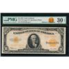 Image 1 : 1922 $10 Gold Certificate PMG 30EPQ