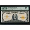 Image 1 : 1922 $10 Gold Certificate PMG 35EPQ