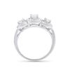 Image 3 : 14KT White Gold 1.26ctw Diamond Ring