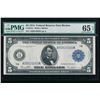 Image 1 : 1914 $5 Boston FRN PMG 65EPQ