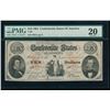 Image 1 : 1861 $10 T-26 Confederate PMG 20