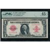 Image 1 : 1923 $1 Legal Tender Note PMG 45EPQ