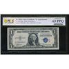 Image 1 : 1935A $1 Experimental S Silver Certificate PCGS 63PPQ