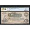 Image 1 : 1862 $100 T-40 Confederate PCGS 55