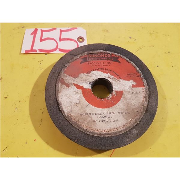 Simonds Grinding Wheel 7  x 1  x 1 1/4