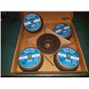 Image 1 : Box of KETO Cast Iron K-Cup Wheels 6" x 2" x 5/8"-11