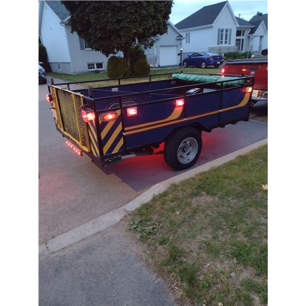 Trailer 5' x 9' avec Winch déplaçable