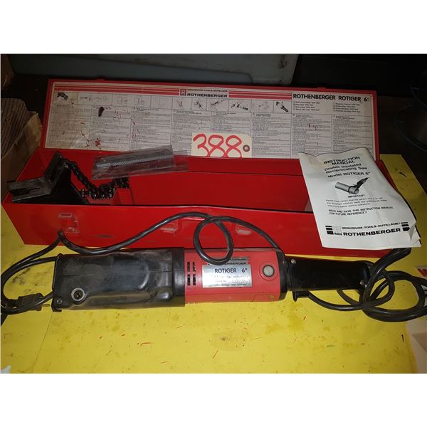 ROTHENBERGER ROTIGER 6 INCH 110 VOLT