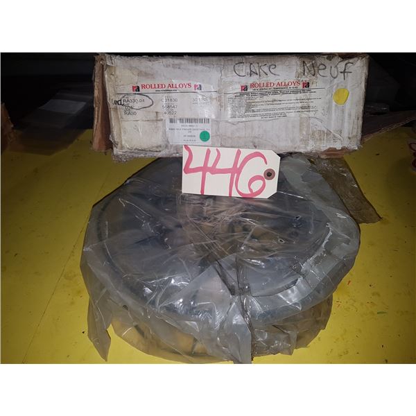 Tolled Alloys Welding Wire (Bobine pour Stainless Grade RA330, Dia .035")