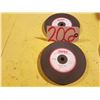 Image 1 : Craftex Rubberized Abrasive Wheels 6" x 7/16"