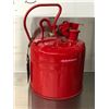 Image 2 : Vintage Metal 1 Imperial Gallon WB Approved Safety Can - Ca. 1960s