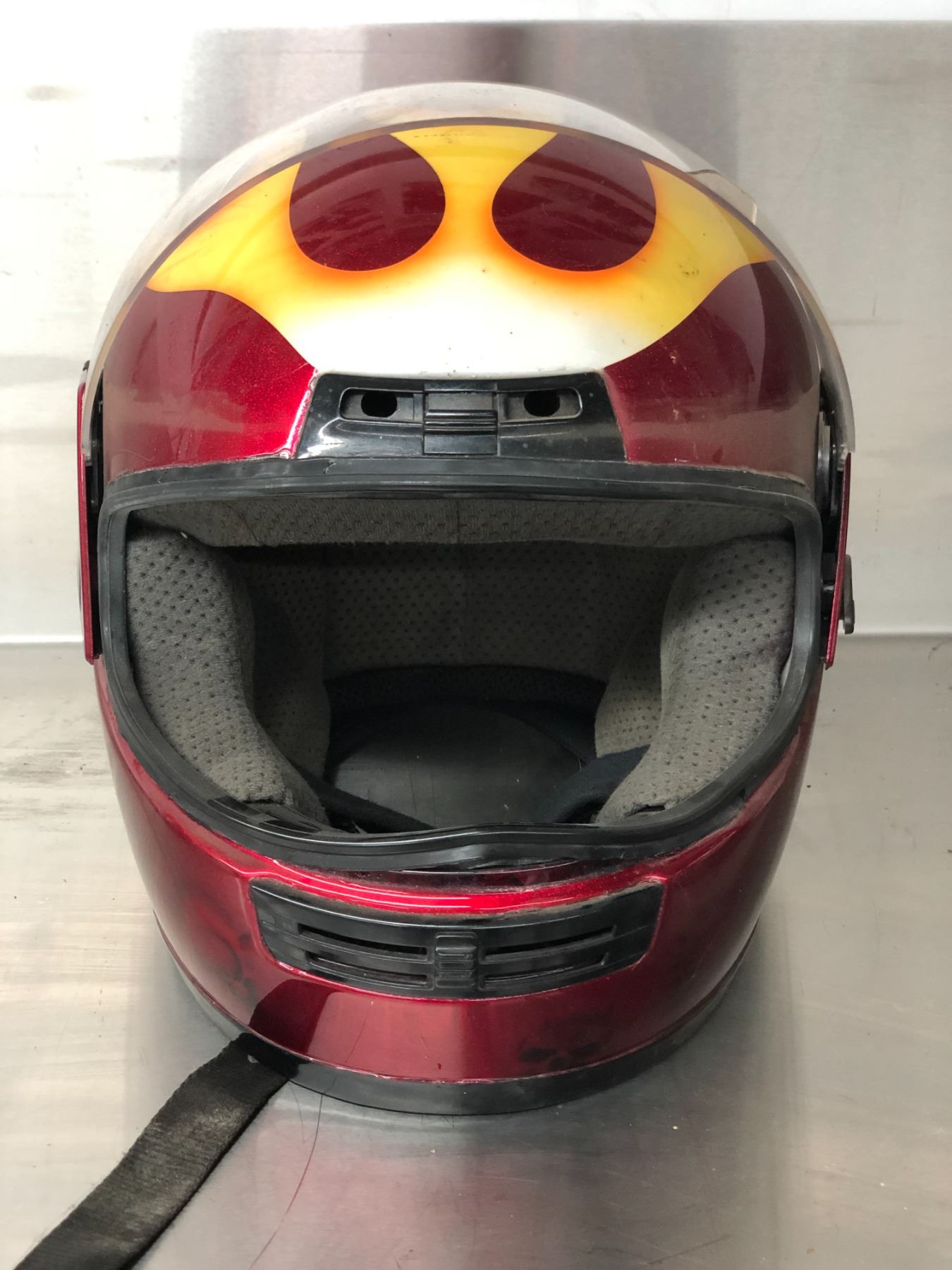Painted Drag Race Helmet