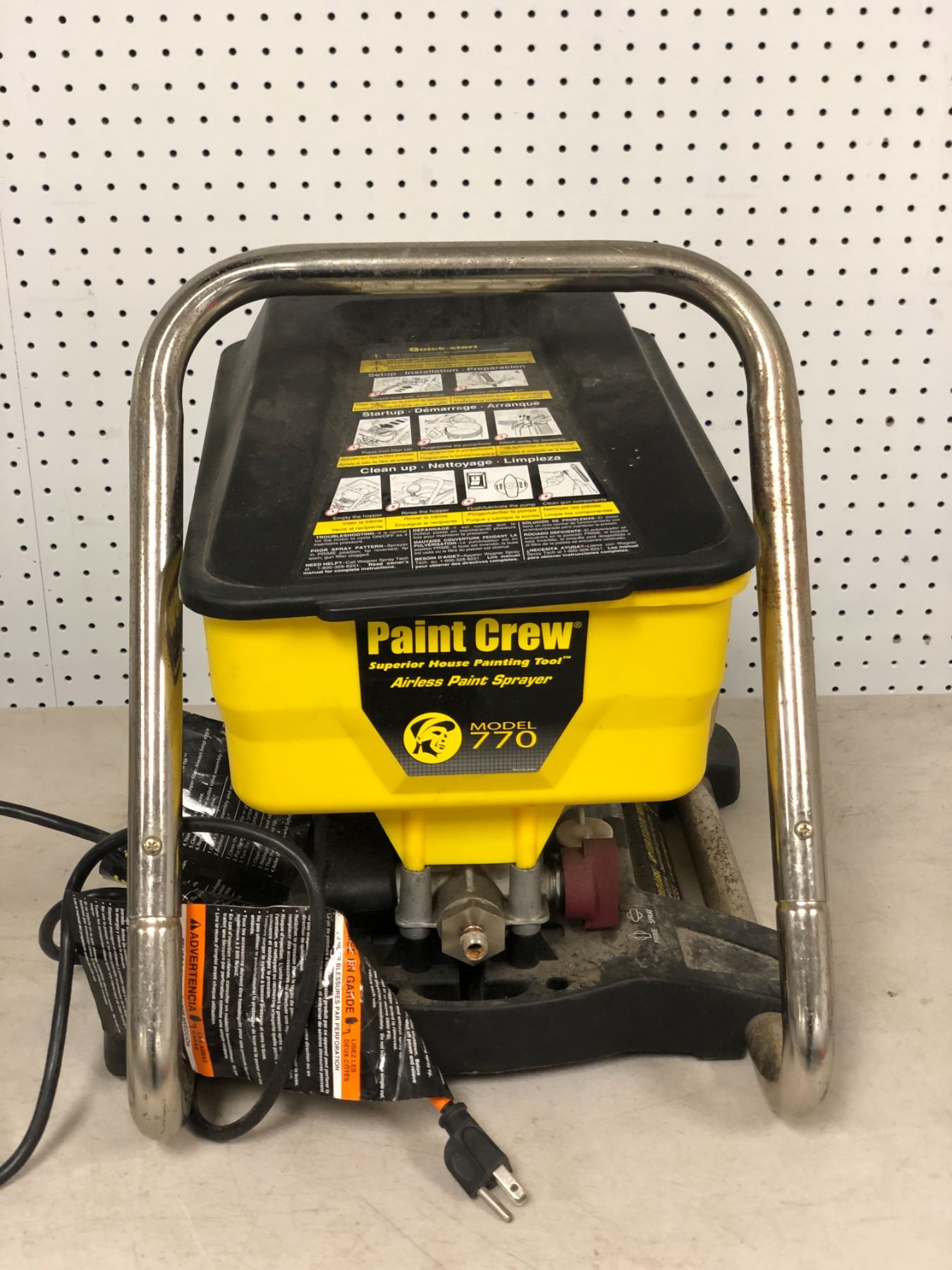 Paint Crew Airless paint sprayer model 770