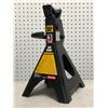 Image 3 : Group of 2 NEW BlackJack ratcheting jack stands - 3 Ton Capacity (1 in box)