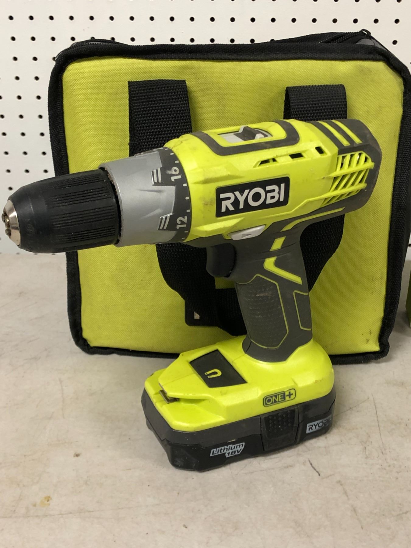 Ryobi Tools 18V One+ 1/2" LithiumIon Cordless Drill Driver model