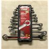 Image 2 : Group of assorted tool sets - includes NEW Husky 10-pc combination wrench set / Kriture car hammer e