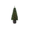 Image 1 : Noma - 4" lighted fairview potted tree - model 051-4433-4