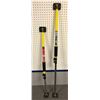 Image 1 : Group of 2 adjustable Task support rods T74505 - includes 2 ft. 6 in. to 4 ft. 6 in. Short Quick Sup