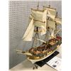 Image 2 : Handcrafted 'Royal Caroline' Super Model Ship - approx. 35in L x 27in H