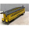 Image 2 : Virginia & Trucker R.R. 3 piece model train set - Yellow & Gray - ON3 built from scratch - value: CA