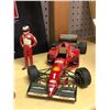 Image 2 : Group of 2 Ferrari F1 model cars, Ferrari driver, lego pit crew