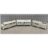 Image 1 : Custom made 3 piece model train set - built from scratch