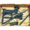 Image 2 : Group of assorted construction / railroad buildings / train equipment kits