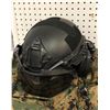 Image 3 : Military tactical Comms Helmet w/ visor & integral headset & helmet bag