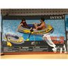 Image 2 : Intex Explorer 200 Inflatable boat set - approx 6ft x 37" x 16"