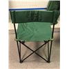 Image 2 : Set Of 2 Ford Explorer green folding camping chairs With storage carry sack