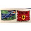 Image 1 : Group of 2 Michael Schumacher banners - Ferrari (approx 64" x 47") & Formula 1 (approx 52" x 37 1/2"