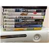 Image 4 : XBOX 360 & 15 Games as pictured - Not tested
