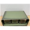 Image 8 : The Queen Line by A.R Lite Vintage Metal Bread Box & Canister set as pictured