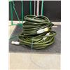 Image 2 : 2 Garden Hoses & 3 Metal Garbage Bag Holders as pictured, Look excellent overall