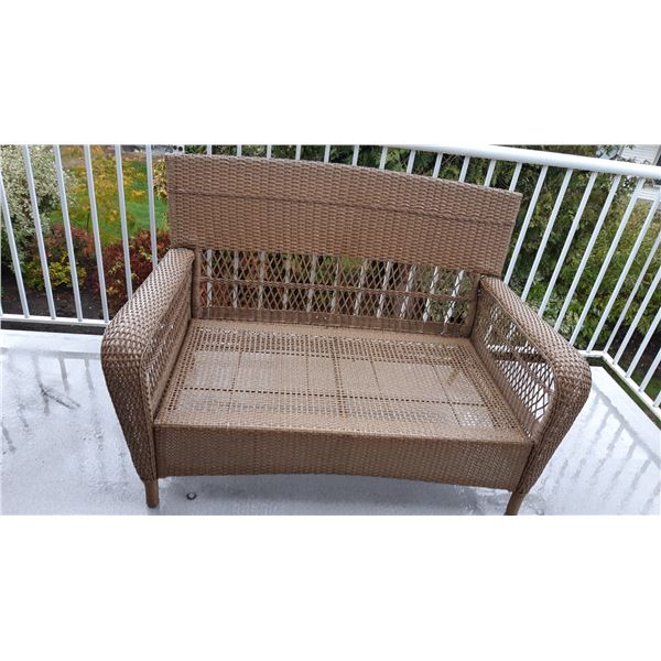 Martha Stewart Living Wicker Love Seat A