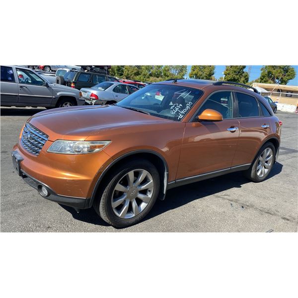 2003 INFINITI FX45