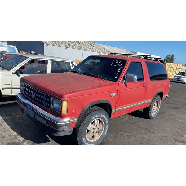 1987 Chevrolet S-10 Blazer