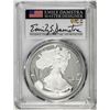 Image 1 : 2021-S Type 2 $1 American Silver Eagle Coin PCGS PR70DCAM Emily Damstra Signature FS